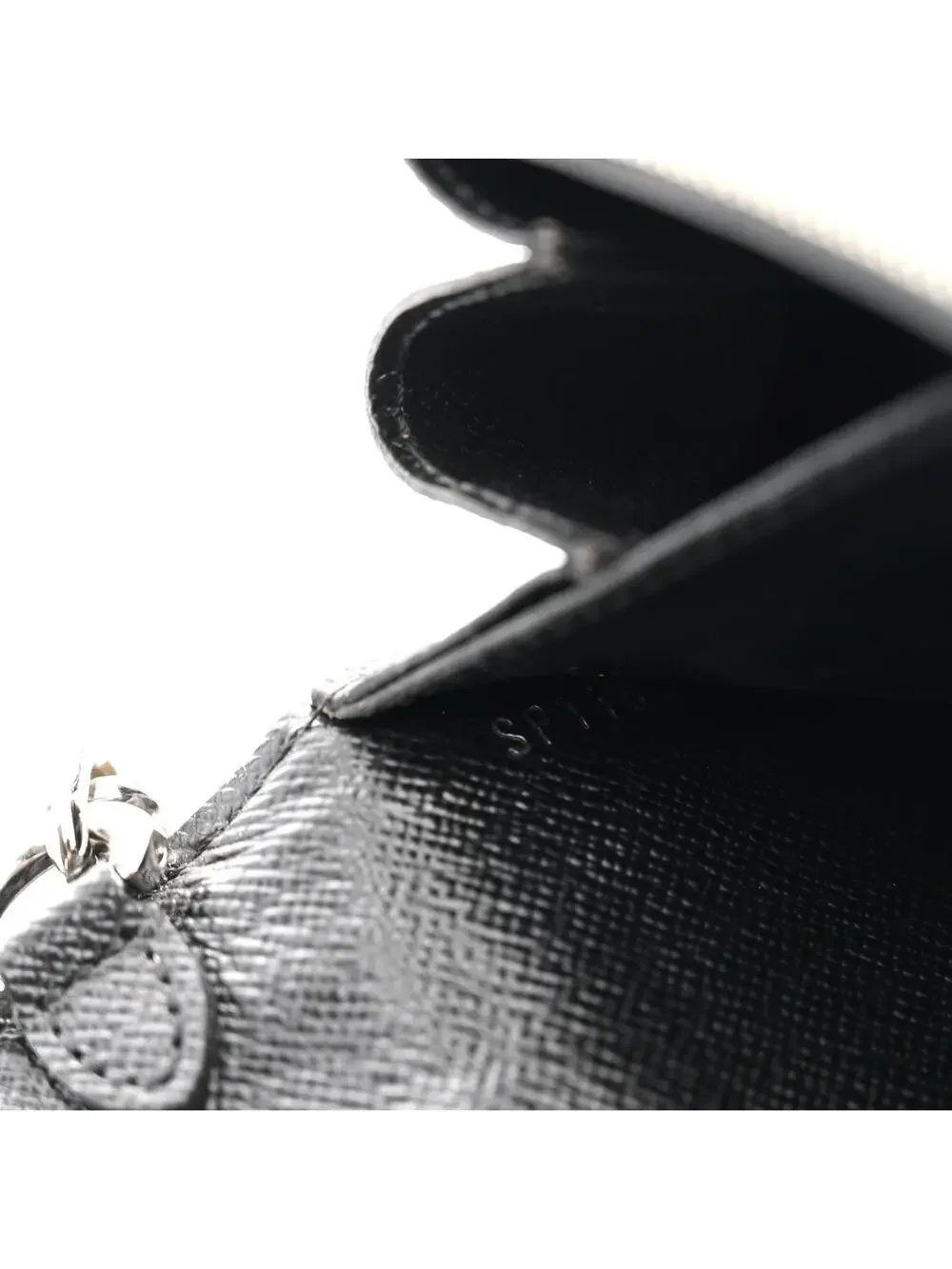 Louis Vuitton Stripe Twist Chain Wallet #322710L13B